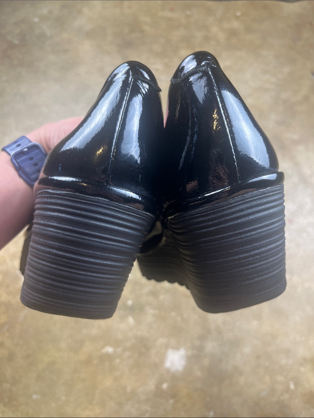 Fly London Yoza Black Patent Platform Wedge Slip-Ons
Size: 39 - Picture 11 of 13